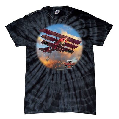 Larry Grossman - Fokker Tri-Plane Tie-Dye T-Shirt