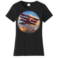 Larry Grossman - Fokker Tri-Plane Women's T-Shirt