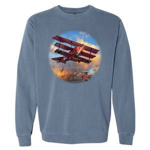 Larry Grossman - Fokker Tri-Plane Garment-Dyed Sweatshirt