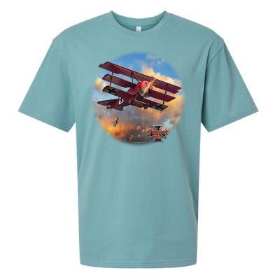 Larry Grossman - Fokker Tri-Plane Sueded Cloud Jersey T-Shirt