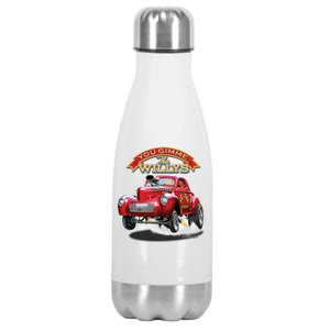 Larry Grossman - Gimme The Willys Stainless Steel Insulated Water Bottle