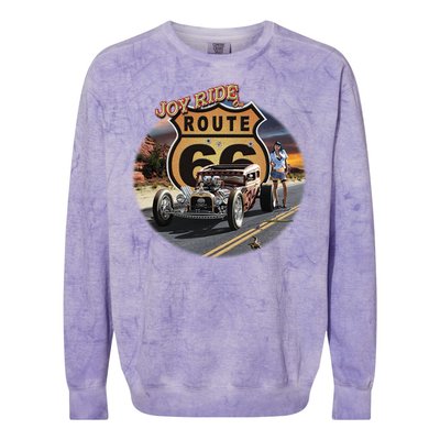 Larry Grossman - Joy Ride On 66 Colorblast Crewneck Sweatshirt