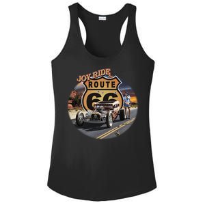 Larry Grossman - Joy Ride On 66 Ladies PosiCharge Competitor Racerback Tank