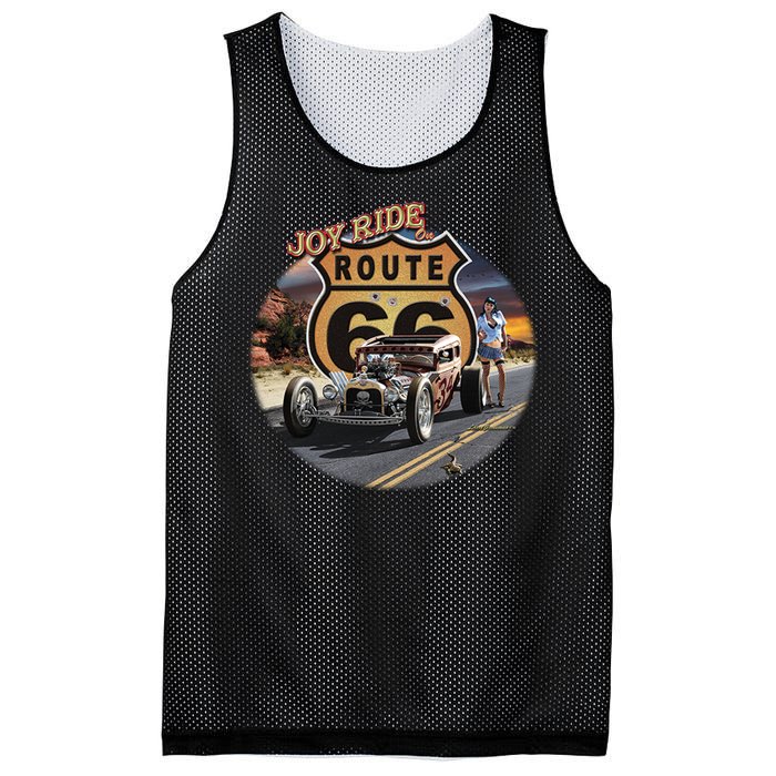 Larry Grossman - Joy Ride On 66 Mesh Reversible Basketball Jersey Tank