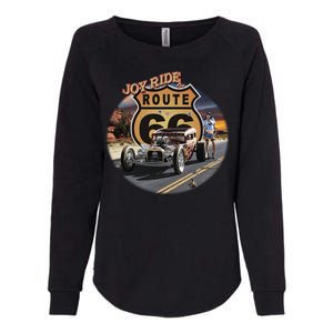 Larry Grossman - Joy Ride On 66 Womens California Wash Sweatshirt