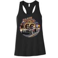 Larry Grossman - Joy Ride On 66 Women's Racerback Tank