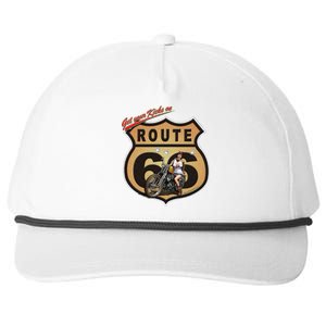 Larry Grossman - Kicks On RT 66 Snapback Five-Panel Rope Hat