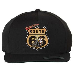 Larry Grossman - Kicks On RT 66 Wool Snapback Cap