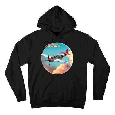 Larry Grossman - P-51 Mustang Plane Hoodie