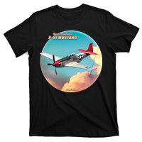 Larry Grossman - P-51 Mustang Plane T-Shirt