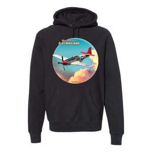 Larry Grossman - P-51 Mustang Plane Premium Hoodie