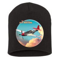 Larry Grossman - P-51 Mustang Plane Short Acrylic Beanie