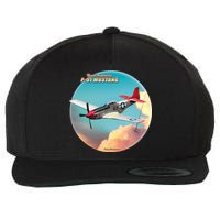 Larry Grossman - P-51 Mustang Plane Wool Snapback Cap