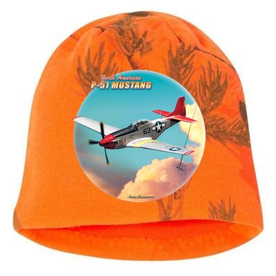 Larry Grossman - P-51 Mustang Plane Kati - Camo Knit Beanie