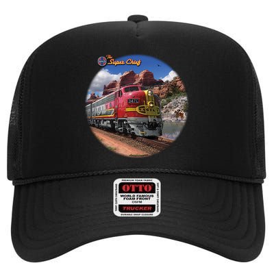 Larry Grossman - Super Chief Train High Crown Mesh Back Trucker Hat