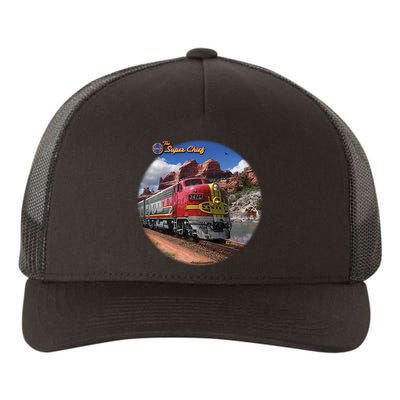 Larry Grossman - Super Chief Train Yupoong Adult 5-Panel Trucker Hat