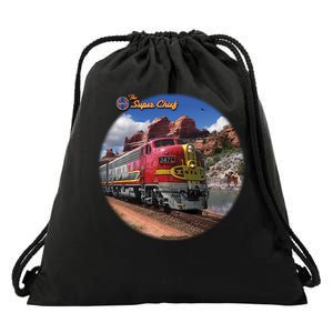 Larry Grossman - Super Chief Train Drawstring Bag