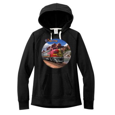 Larry Grossman - Super Chief Train Women's Fleece Hoodie