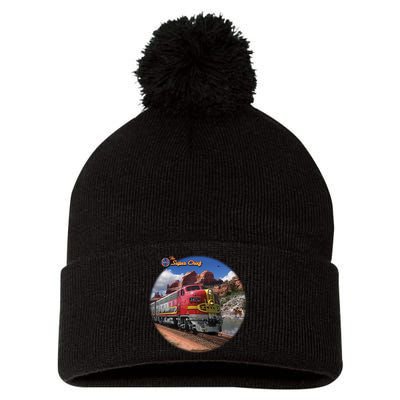 Larry Grossman - Super Chief Train Pom Pom 12in Knit Beanie