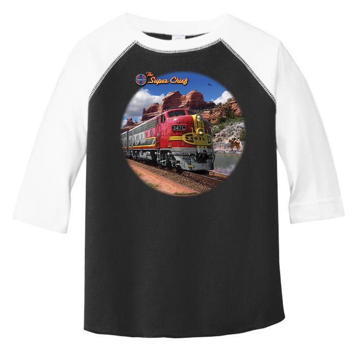 Larry Grossman - Super Chief Train Toddler Fine Jersey T-Shirt