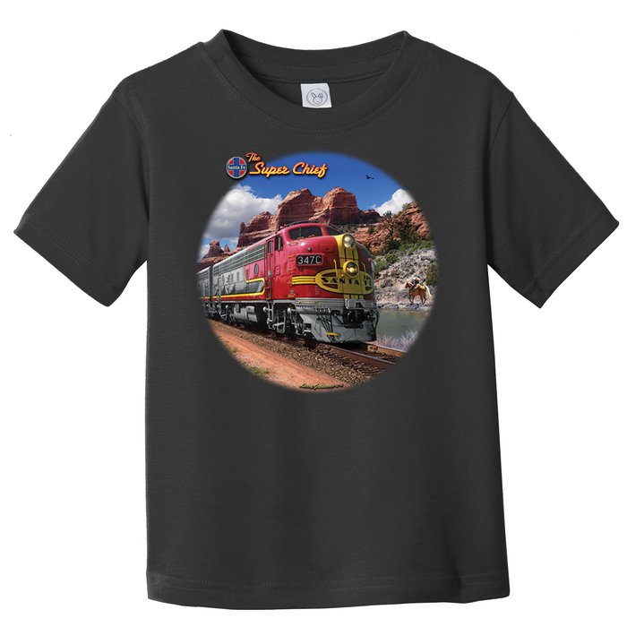 Larry Grossman - Super Chief Train Toddler T-Shirt