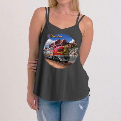 Larry Grossman - Super Chief Train Women's Strappy Tank