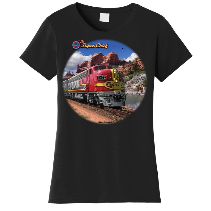 Larry Grossman - Super Chief Train Women's T-Shirt