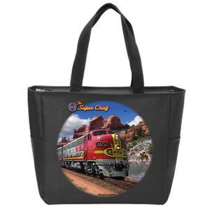 Larry Grossman - Super Chief Train Zip Tote Bag