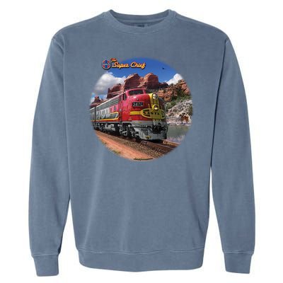 Larry Grossman - Super Chief Train Garment-Dyed Sweatshirt