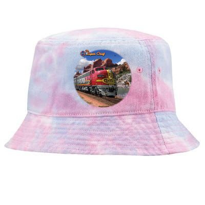 Larry Grossman - Super Chief Train Tie-Dyed Bucket Hat