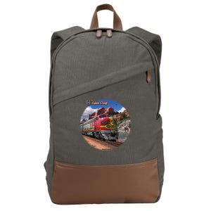 Larry Grossman - Super Chief Train Cotton Canvas Backpack