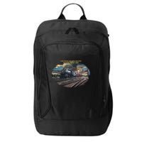 Larry Grossman Rock Island Pacific Train City Backpack