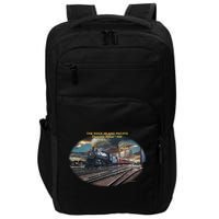 Larry Grossman Rock Island Pacific Train Impact Tech Backpack