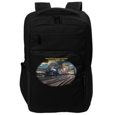 Larry Grossman Rock Island Pacific Train Impact Tech Backpack