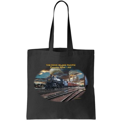 Larry Grossman Rock Island Pacific Train Tote Bag