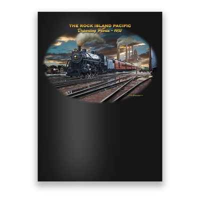 Larry Grossman Rock Island Pacific Train Poster