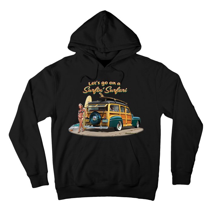 Larry Grossman Surfin' Surfari Hoodie