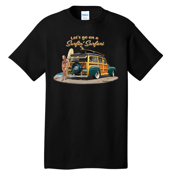 Larry Grossman Surfin' Surfari Tall T-Shirt