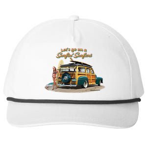 Larry Grossman Surfin' Surfari Snapback Five-Panel Rope Hat