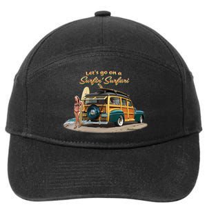 Larry Grossman Surfin' Surfari 7-Panel Snapback Hat