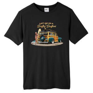 Larry Grossman Surfin' Surfari Tall Fusion ChromaSoft Performance T-Shirt