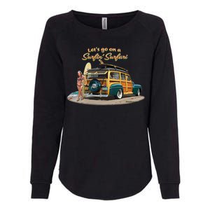 Larry Grossman Surfin' Surfari Womens California Wash Sweatshirt