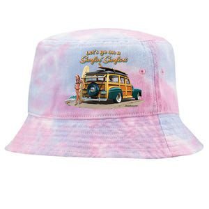 Larry Grossman Surfin' Surfari Tie-Dyed Bucket Hat