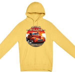 Larry Grossman Wild Willy's Premium Pullover Hoodie