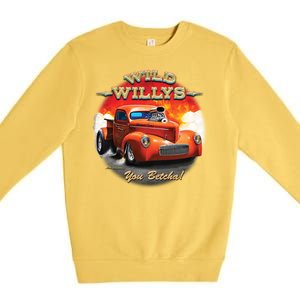 Larry Grossman Wild Willy's Premium Crewneck Sweatshirt