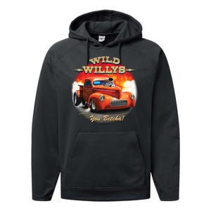 Larry Grossman Wild Willy's Performance Fleece Hoodie