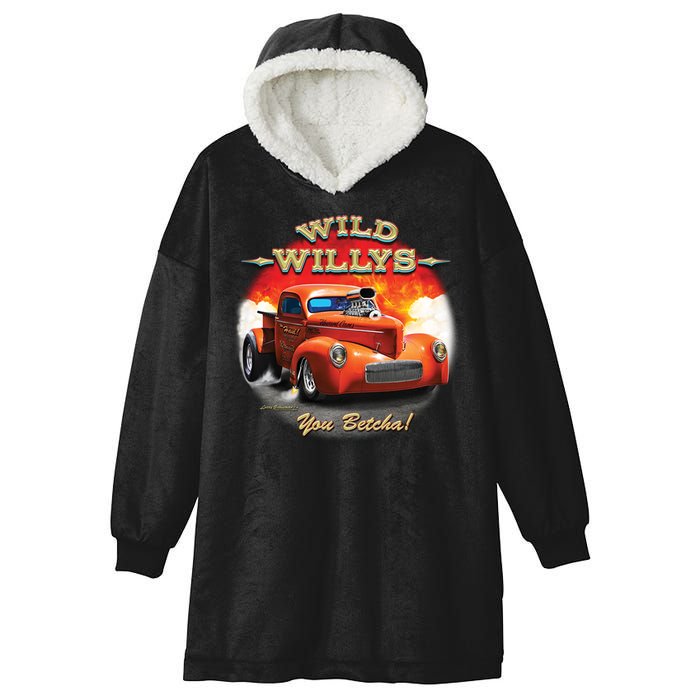 Larry Grossman Wild Willy's Hooded Wearable Blanket