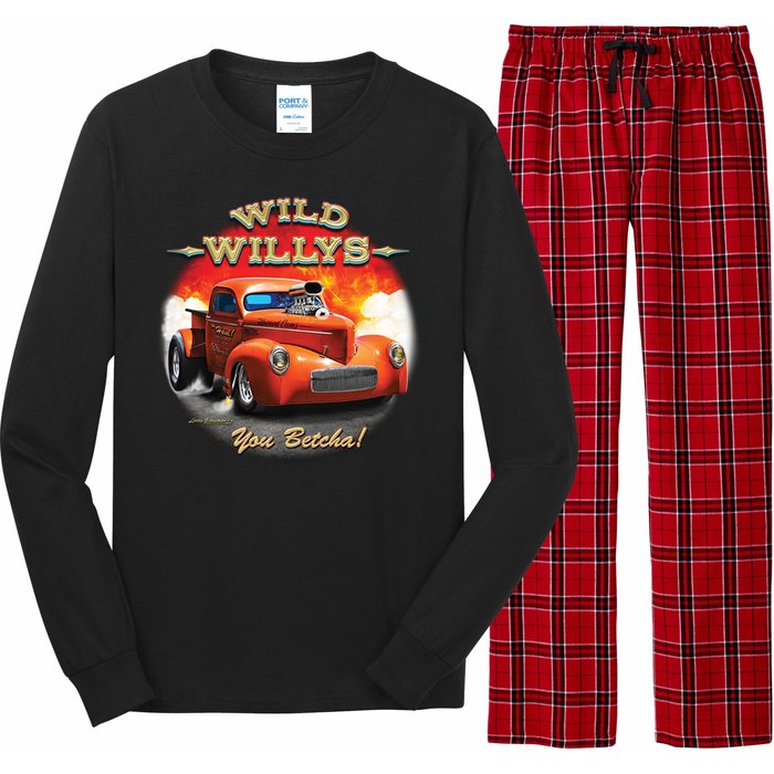 Larry Grossman Wild Willy's Long Sleeve Pajama Set