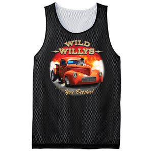 Larry Grossman Wild Willy's Mesh Reversible Basketball Jersey Tank