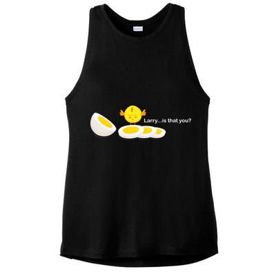 Larry The Egg Ladies PosiCharge Tri-Blend Wicking Tank